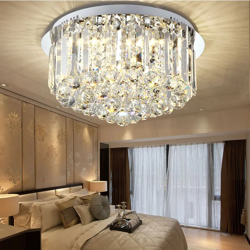 Современный светодиодный подвесной светильник круглая Роскошная элегантная