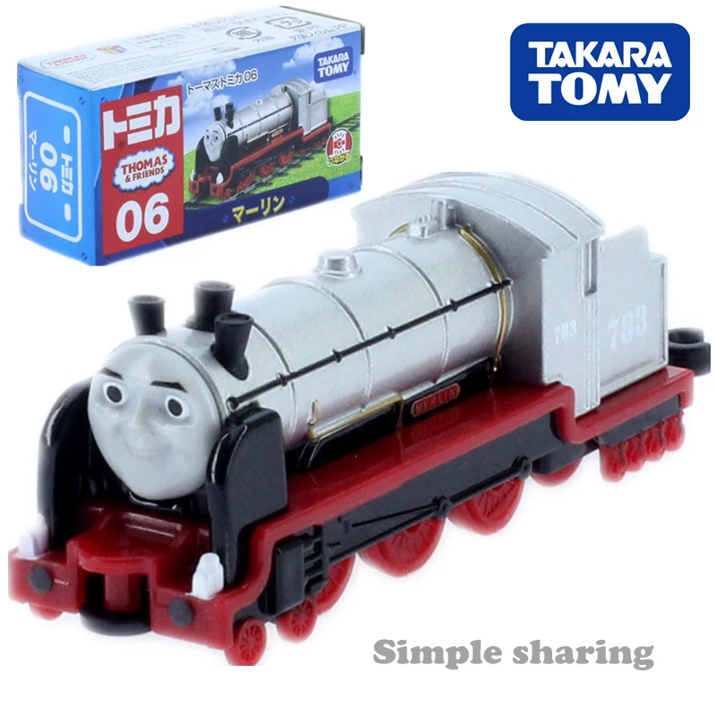 Takara Tomy Tomica No.06 Мерлин Модель двигателя танка комплект Аниме Фигурка мини поезд