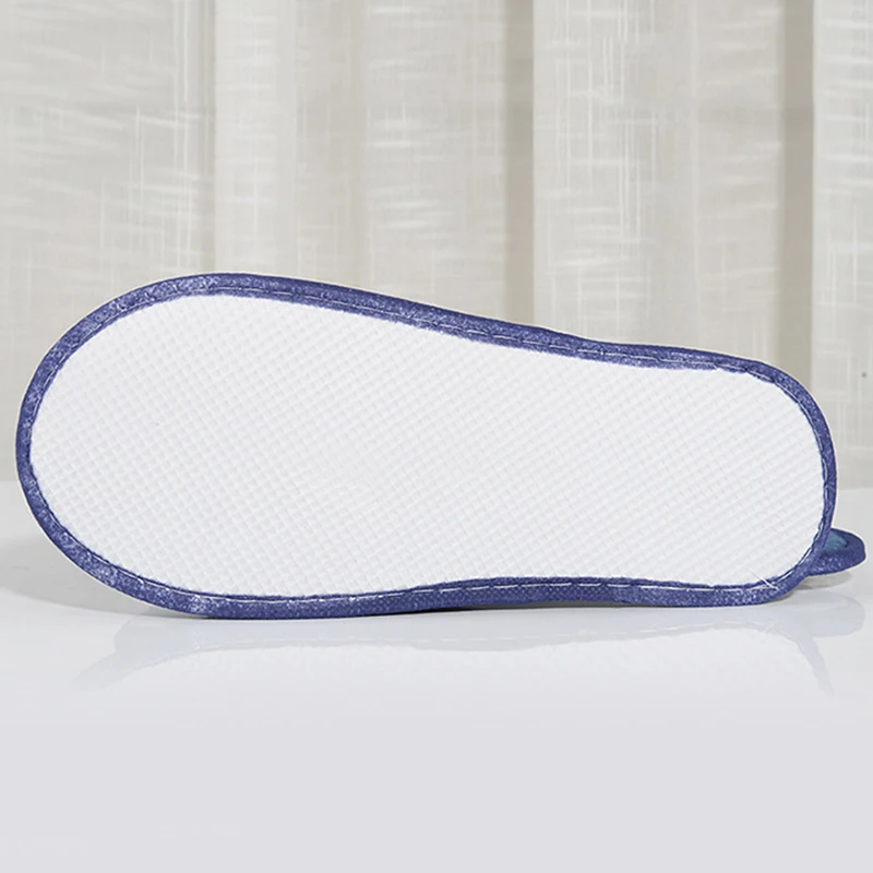 

1 Pair Hotel Beauty SalonHome Guest Indoor Slippers Pair Disposable Spa Hotel Slippers Towel Indoor Disposable Slippers