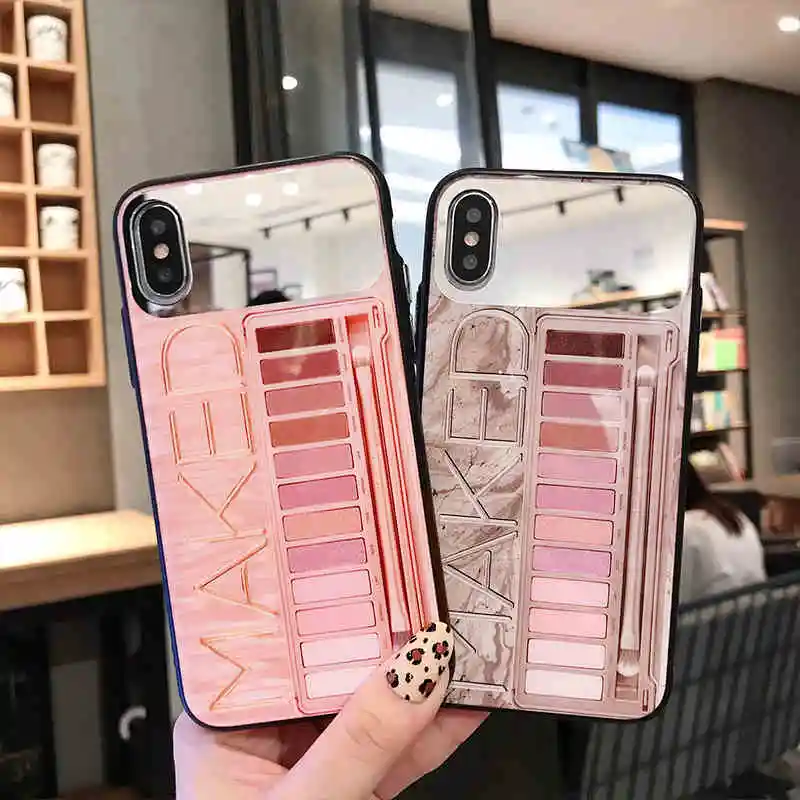 Чехол для iPhone 11 11Pro Max 7 8 Plus X Xr Xs твердый роскошный зеркальный чехол 6 s 6s задняя