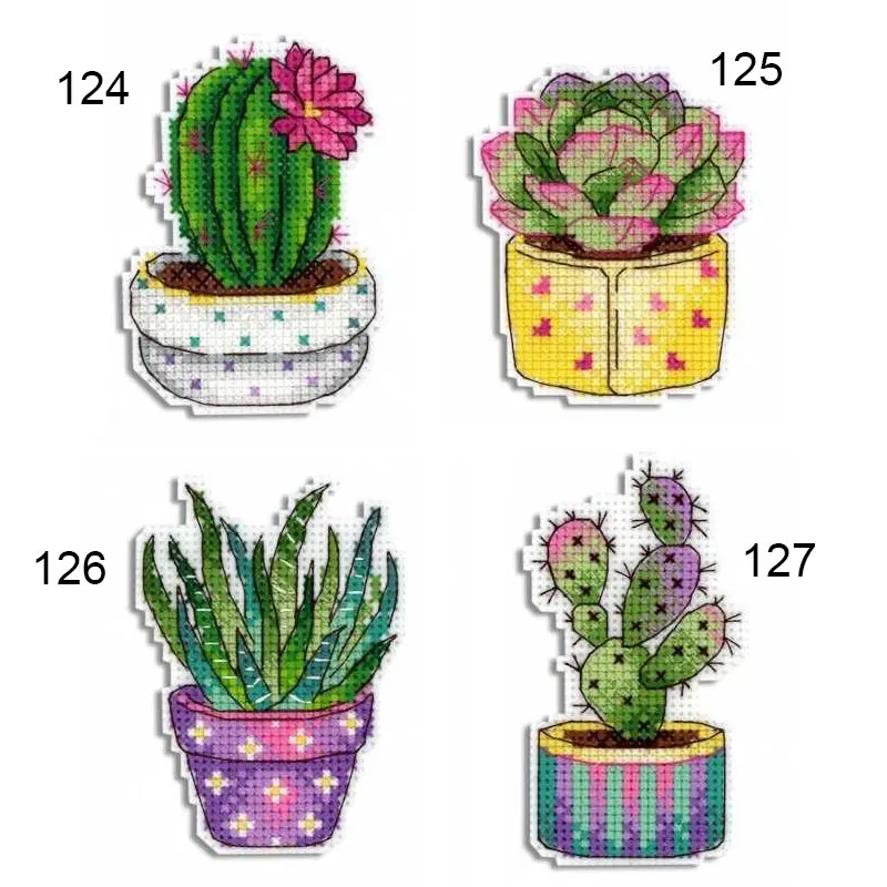 Набор для вышивки крестиком Fishxx милые Стикеры кухни в маленьком холодильнике