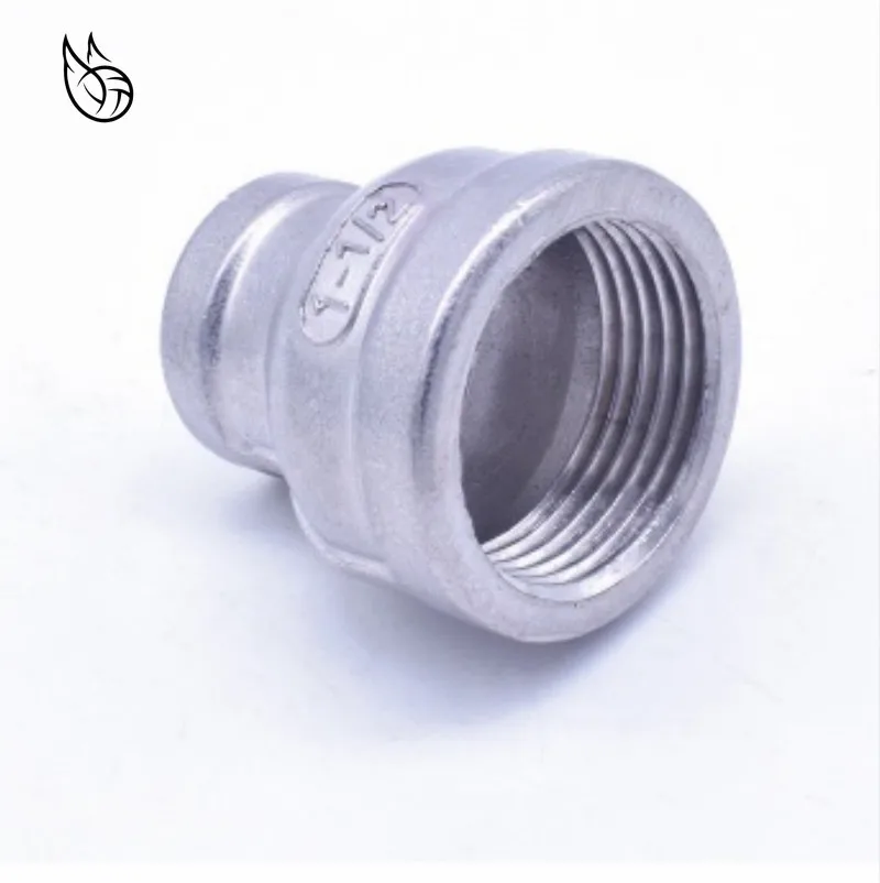 1/8" 1/4" 3/8" 1/2" 3/4" 1" 1-1/4" 1-1/2" BSP female to Thread Reducer 304 Stainless Steel Pipe Fitting Connector