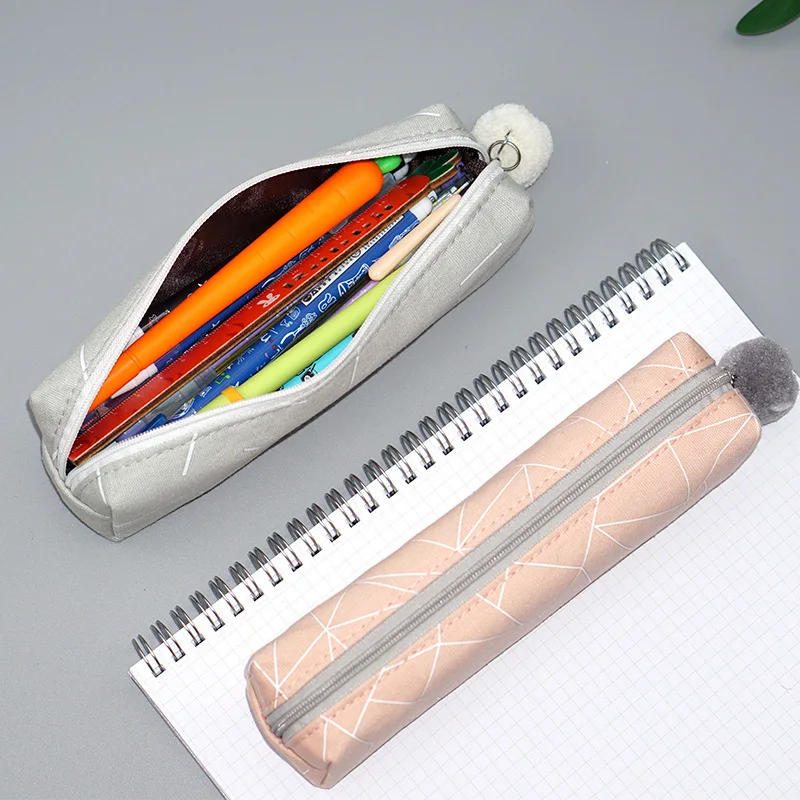 Пенал для студентов Канцелярский мешок сумка офиса органайзер хранения монет