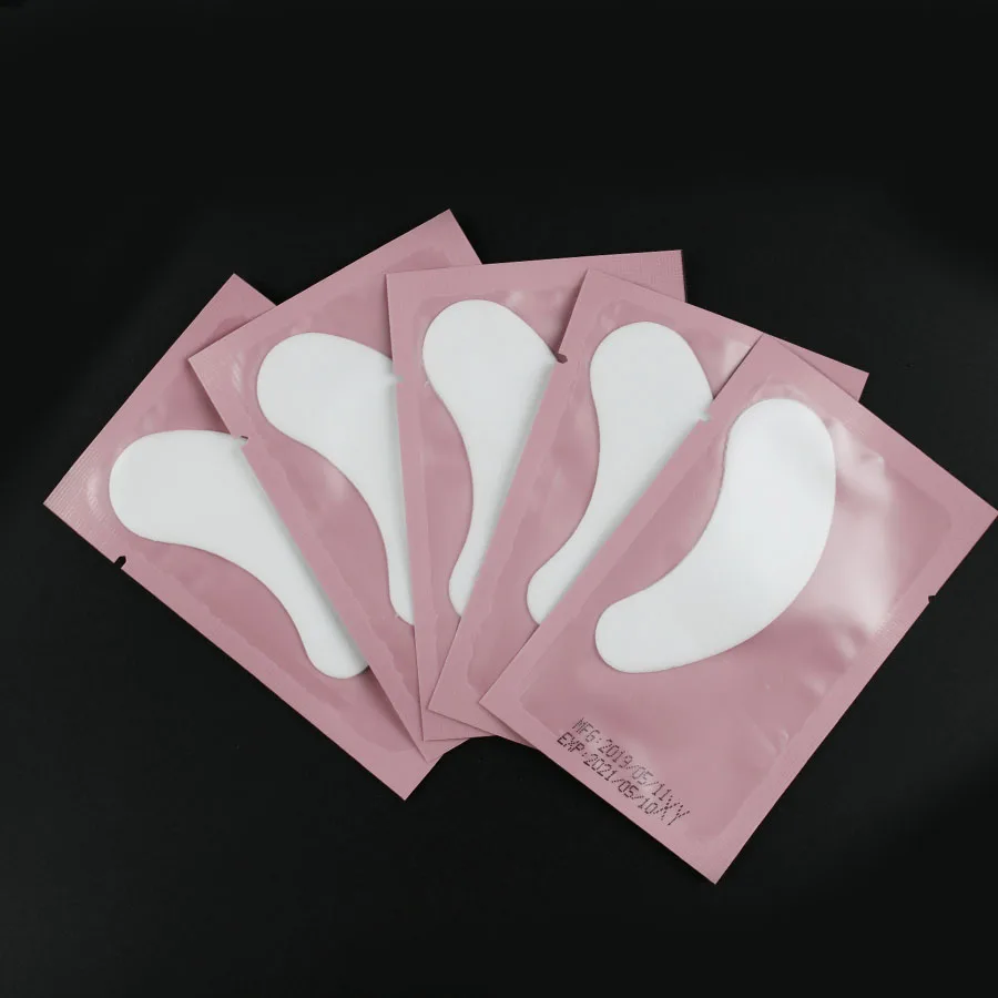 

50pairs/pack Hydrating Eye Tip Stickers Wraps Eye Care Pad New Paper Patches Under Eye Pads Lash Under Eye Gel Patches