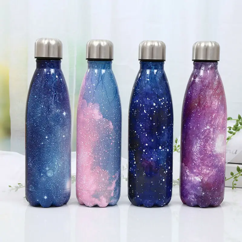 500 мл кружка для путешествий термос воды нержавеющая сталь двойная стенка