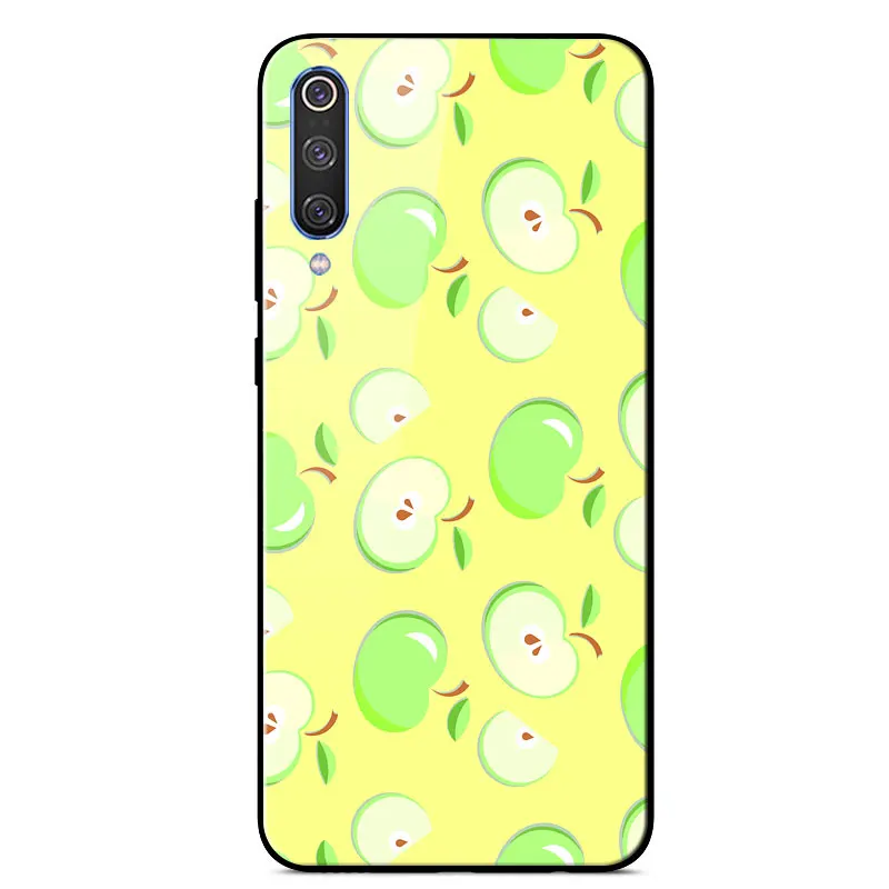 

For Xiaomi Mi 9 Case Mirror Painted TPU Frame High Quality Tempered glass shockproof Back Cover For Xiaomi Mi 9 Phone Case 6.39"