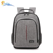 DSLR Camera Bag Backpack Men Waterproof Small Video Photo Backpack Women Outdoor Digital Photography Backpack For Canon Nikon