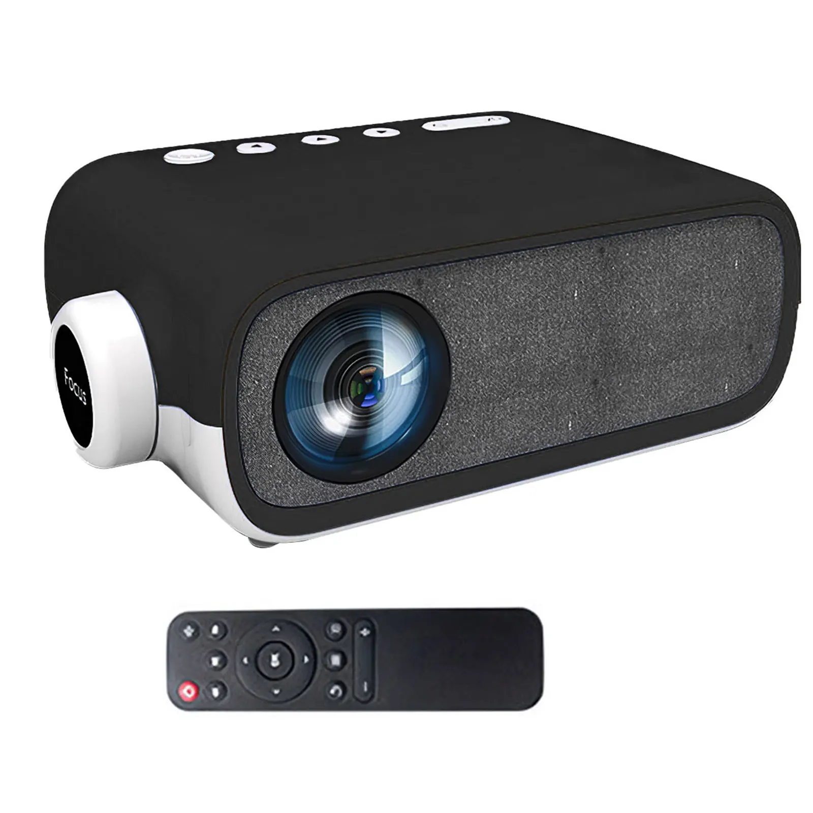 

Mini Projector Household LED Portable Full HD 1080PEntertainment Projector Home Theater Cinema Projector Outdoor Movie Projector