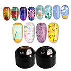 Biutee 8 мл Гель-лак для ногтей, Гель-лак для ногтей, блестящий принт, впитывающий Спайдермен, гель для рисования, креативный УФ-гель для дизайна ногтей, проволока для шаблонов