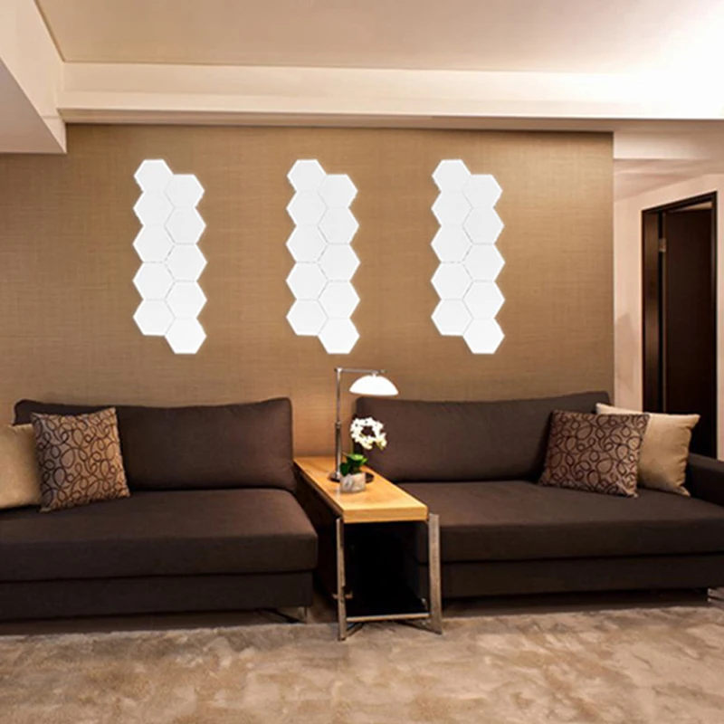 

Quantum Modular Lamp LED Wall Lamp Modern RGB Night Light for Home Decoration Touch Indoor Lighting Bedside Magnetic Lights