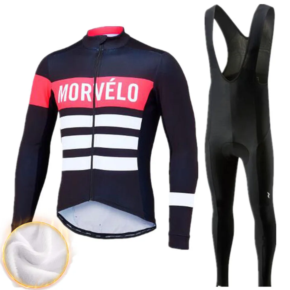 Fleece long sleeve Mavic Pro Team зимний длинный рукав Джерси костюм велосипедиста MTB Одежда форма Горячая шерсть кофта для велоспорта Ropa Ciclismo - Цвет: Fleece long sleeve