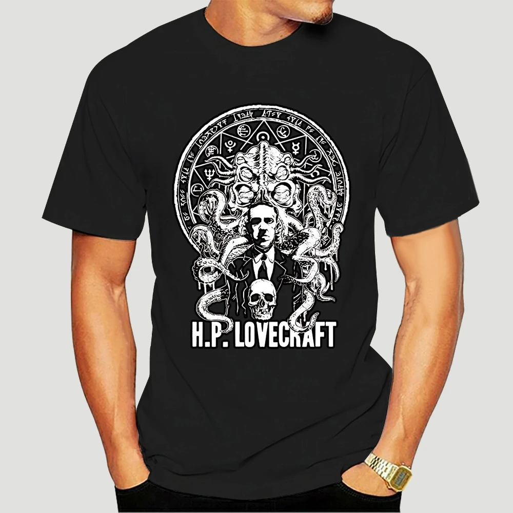

H P Lovecroft Clossic Cthulhu Мужская футболка Foshion 5473X