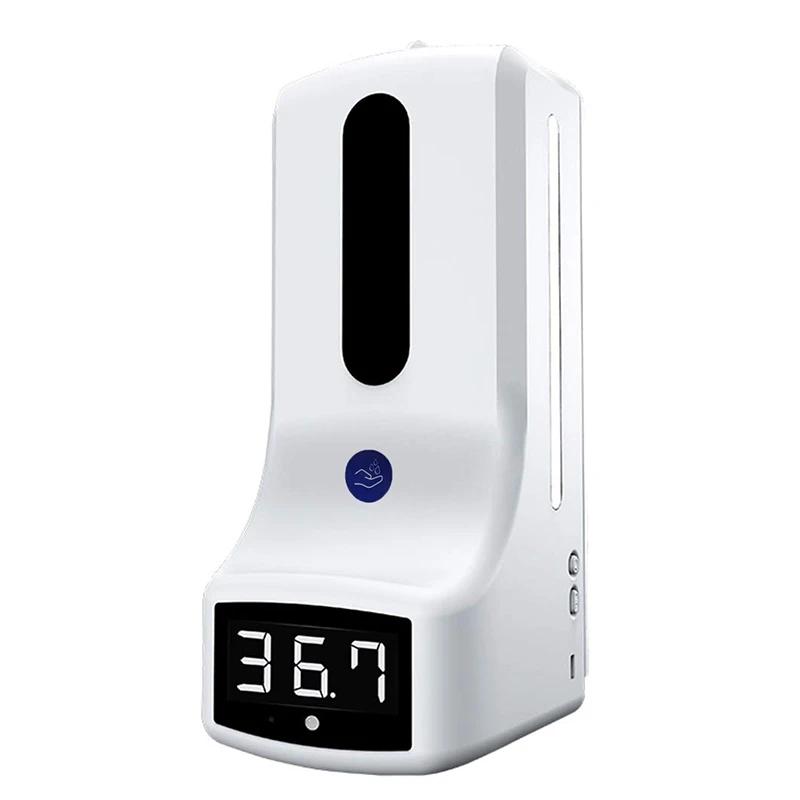 

Автоматический дозатор жидкого мыла K9, умный сенсор, Бесконтактный инфракрасный термометр для рук, для стиральной машины