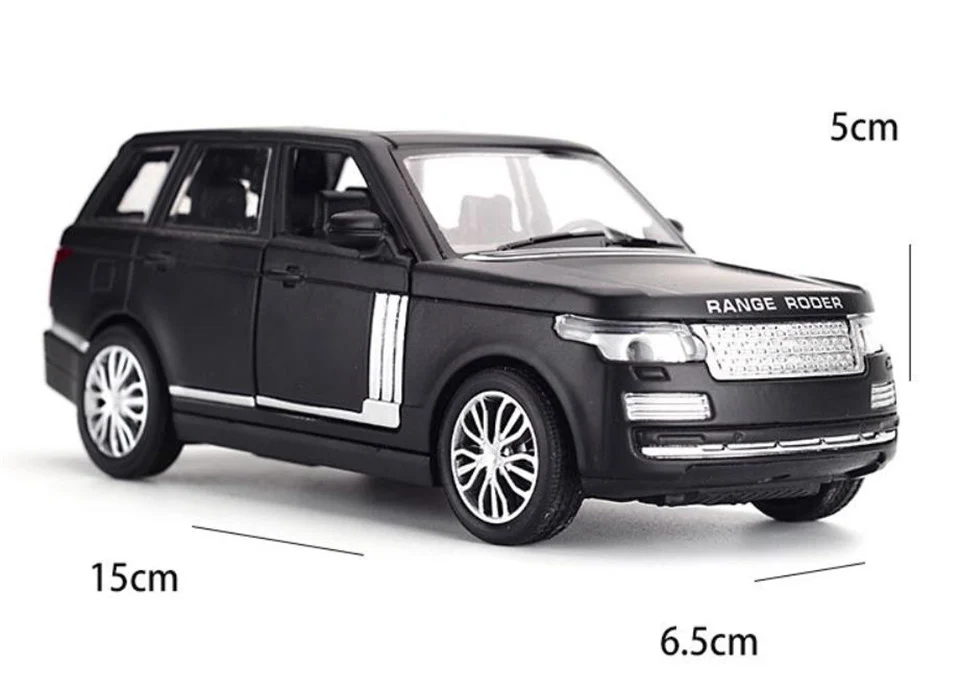 Горячая литая модель автомобиля 1:32 Range Roder SUV мигающий Звук детские металлические