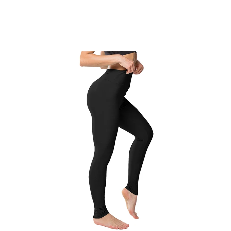 

Women Leggings Breathable Tight Fitting Plus Size High Waist Fitness Slim And Comfortable Ankle Long Ladie Black Leggings Pants