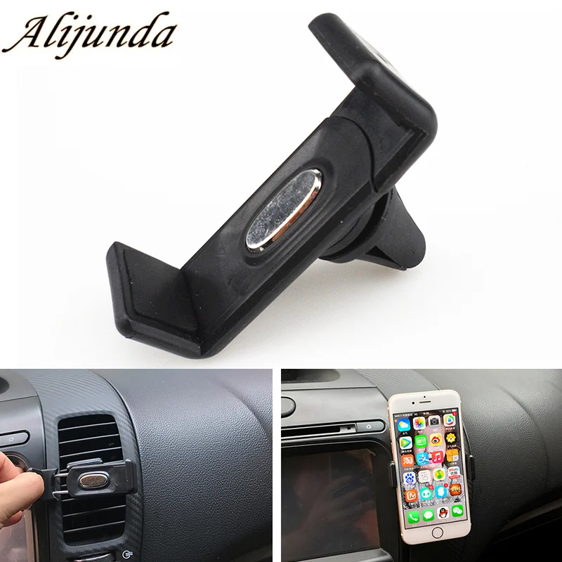 360 градусов новый автомобильный держатель для телефона на выходе воздуха Мини