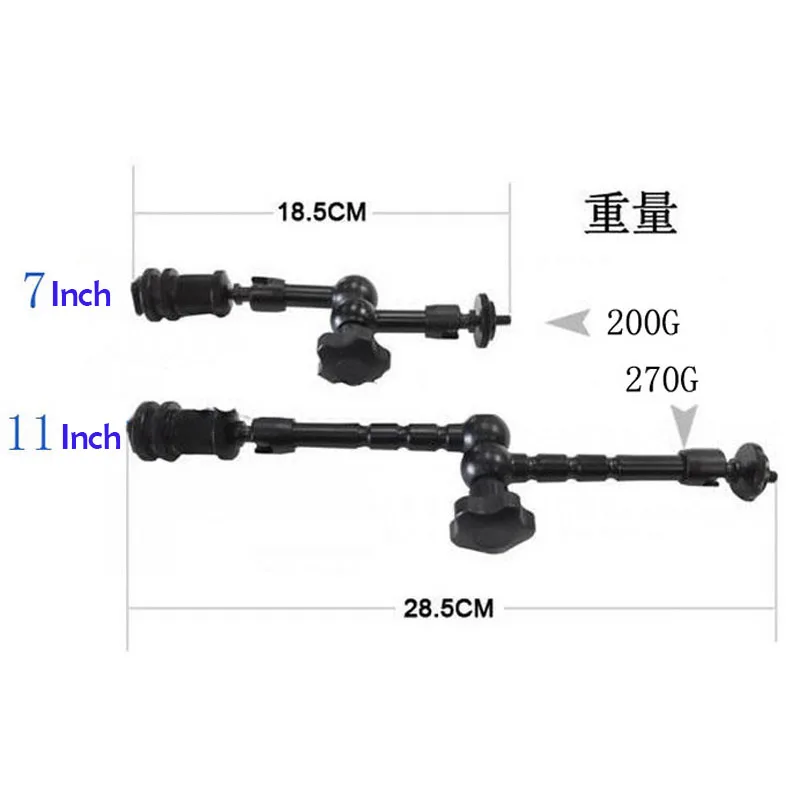 Супер-зажим 7/11 дюйма регулируемый волшебный Шарнирный рычаг для монтажа HDMI