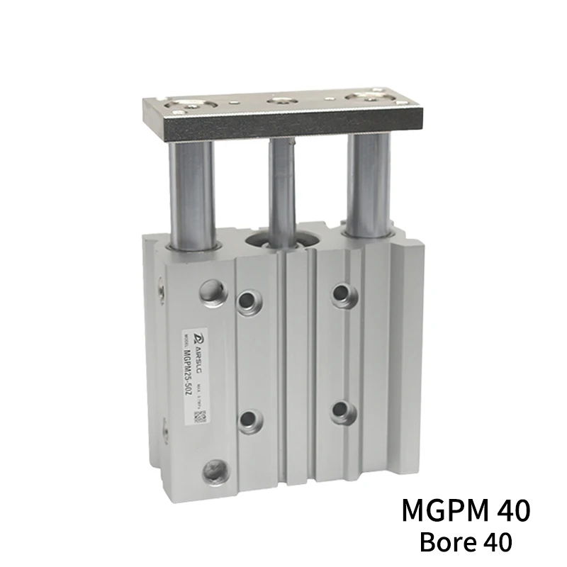 

MGPM MGPM40 -20 -25Z-30Z -40Z-50Z-75Z MGPM40-100Z MGPM40-125Z Three-axisthin Rod Cylinder Compact guide with Stable pneumatic