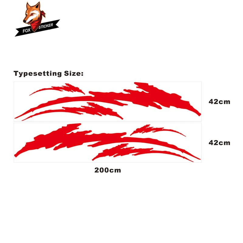 Набор наклеек для автодома 2 м виниловые наклейки в полоску жилых автофургонов