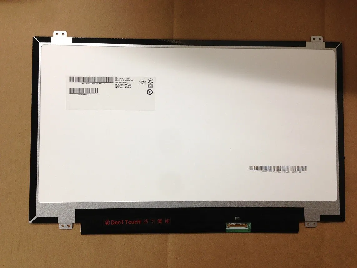 B140RTN02.3 подходит N140FGE EB1 EA2 B140RTN03.0 LP140WD2 TPD1 TPS2 LTN140KT13 30Pin 14 0 светодиодный ЖК дисплей
