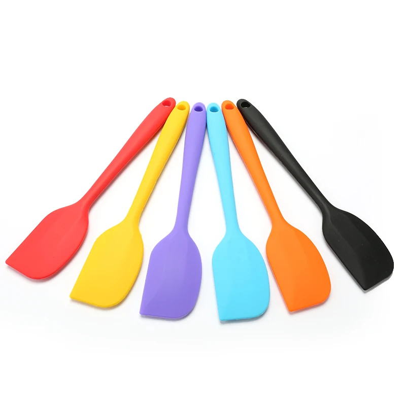 

1pcs Silicone Scraper Cake Baking Tool Food Grade Non Stick Butter Cooking Silicone Spatula Rubber Shovel Bakery Tool