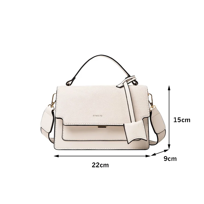 

New Branded Matte Leather Square Shoulder Messenger Bags For Women Fashion Trend Handbags And Purse Luxury Designer Corss Body