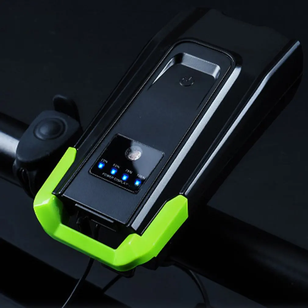 4000 мА/ч Интеллектуальный индукционный велосипедный передний свет комплект с USB