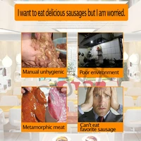 3L Manual sausage filling machine sausage machine ham filling machine sausage making machine vertical stainless steel