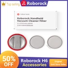Запчасти для пылесоса XiaoMi Roborock H6, HEPA фильтр, передний фильтр, 2 шт., задний фильтр, 1 новый оригинальный комплект аксессуаров