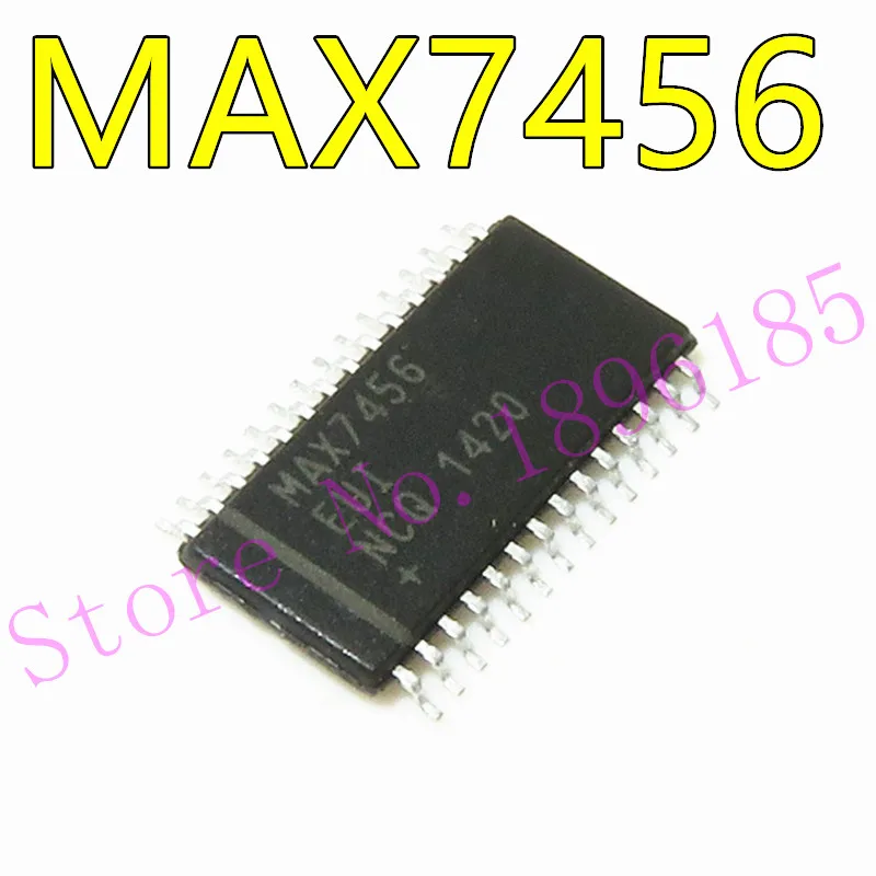 Одноканальный монохромный дисплей на экране с встроенным EEPROM, модель MAX7456EUI SSOP28 MAX7456 SSOP, 1 шт.