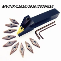 1pcs mvjnr1616k16 mvjnr2020k16 mvjnr2525m16 external tool holder lathe machining cutter metal cutting tools for vnmg16040408