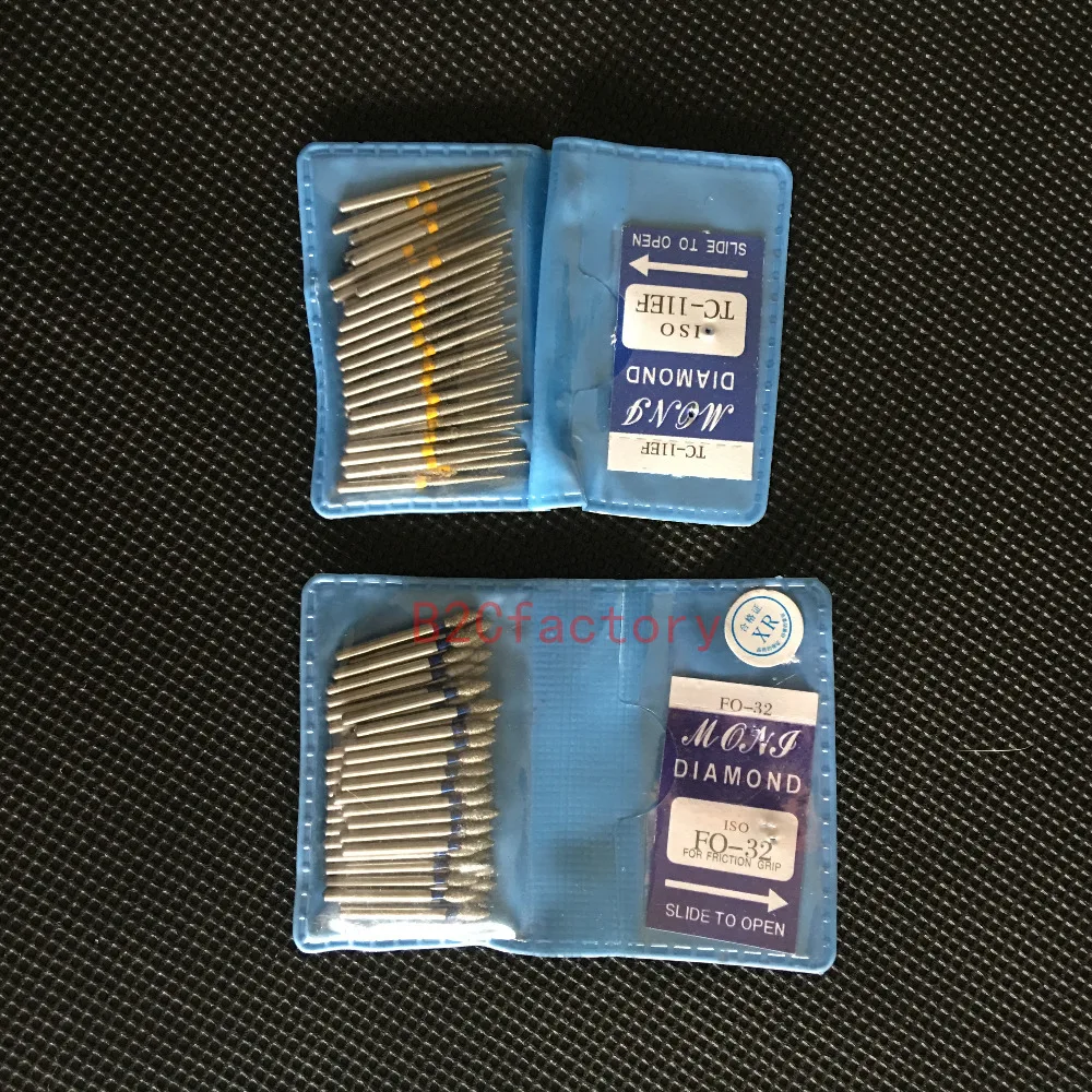 Алмазные стоматологические FG высокие Скорость боры для полировки зубов 1 6 мм 50