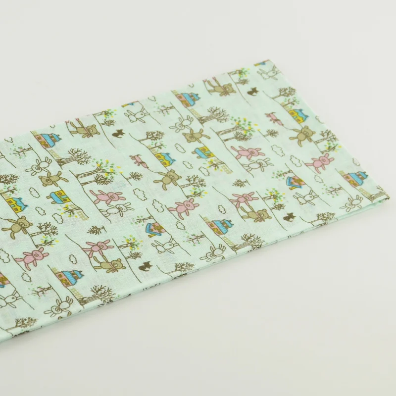 1 шт. стеганая ткань Tida мультяшный дизайн предварительно обрезанная Толстая