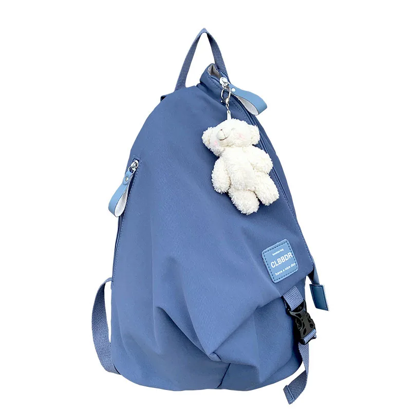 Нейлоновый школьный портфель для девочек-подростков Модный женский рюкзак