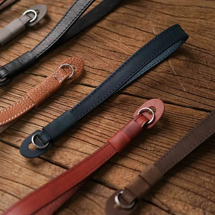

Mr.stone Handmade Genuine Leather Camera Wrist Strap