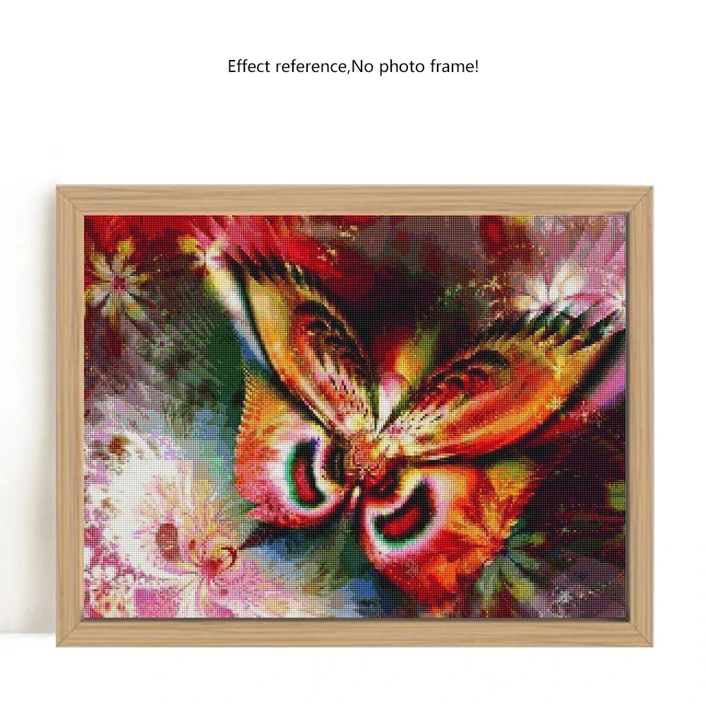 Evershine Набор для алмазной живописи с рамкой животное бабочка вышивка крестом