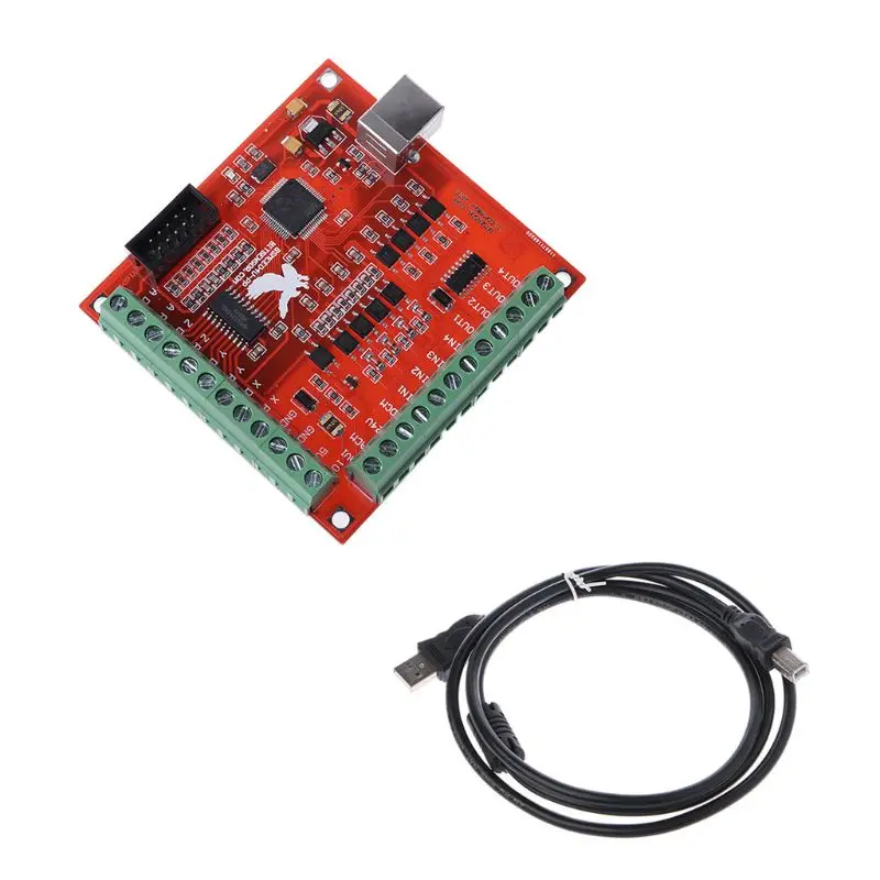 CNC USB MACH3 100 кГц секционная плата 4 оси интерфейс драйвер контроллер движения |
