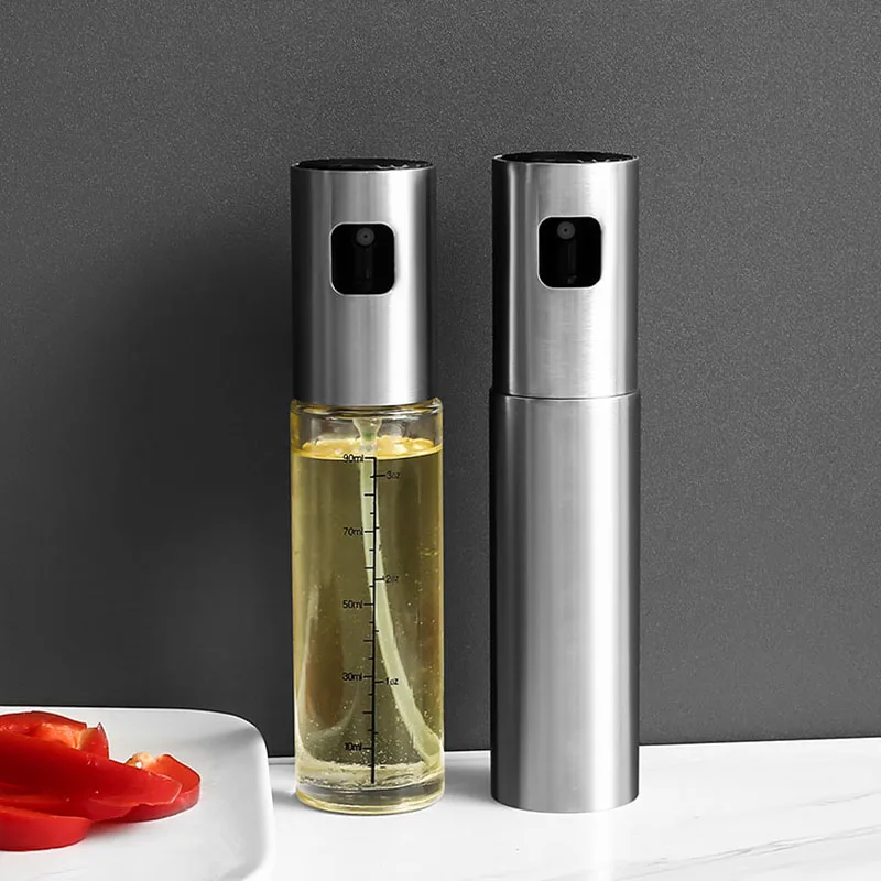 Бутылка для масла с распылителем дозатор из нержавеющей стали 304 Dosificador Aceite