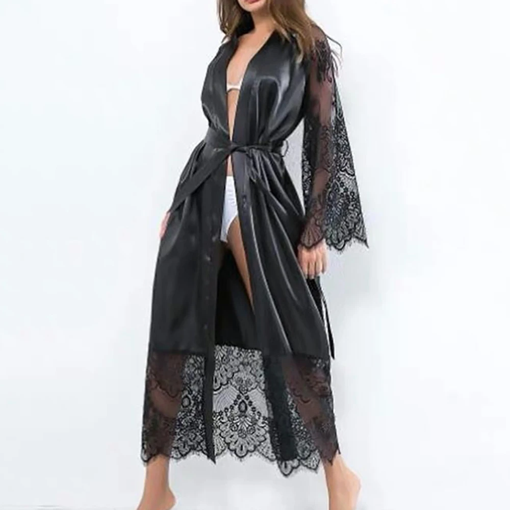 Распродажа 2020 Новое сексуальное женское белье из искусственного шелка с бантом