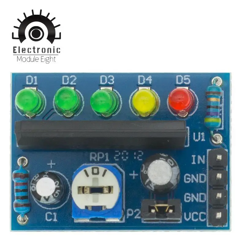 Индикатор уровня напряжения звука 3 5-16 В постоянного тока KA2284 индикатор емкости