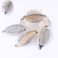 new korean elegant hairpins hairgrips crystal rhinestone barrettes hair clips for women girls hair accessories1pc