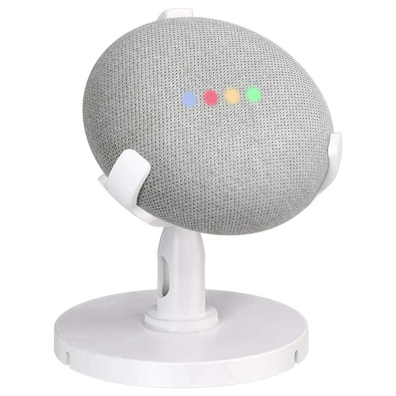 

Настольный держатель для Google Home, мини голосовые ассистенты, 360 градусов поворачивается настольная подставка-улучшает видимость звука и апп...