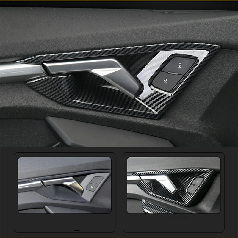 

Центральная консоль из АБС-пластика, декоративное покрытие для двери, аксессуары для модификации автомобиля для Audi A3 8Y Sedan/Hatchback 2020 2021