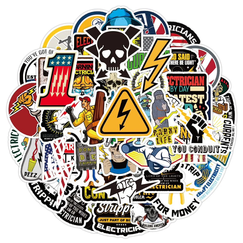 Наклейки для сварщиков 10/30/50 шт. | Игрушки и хобби