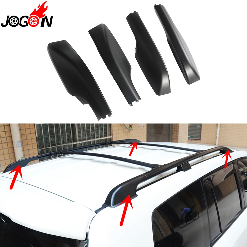4 шт. защитные накладки на крышу для Toyota Land Cruiser LC200/FJ200 2008 2019|Хромирование| |