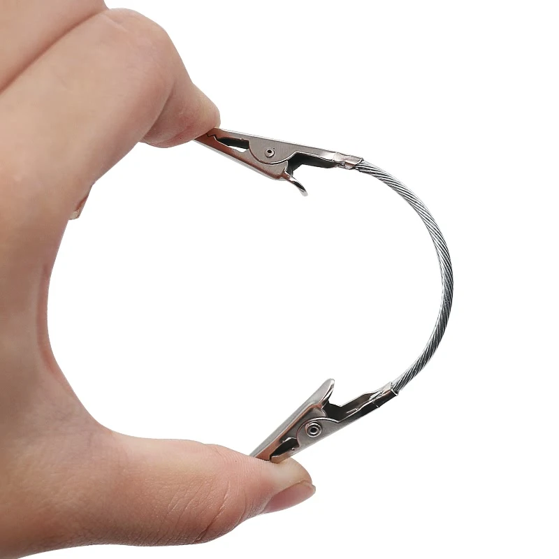 50 шт. двойная головка зажим 4 дюйма сделай сам новый для провода карт заметок