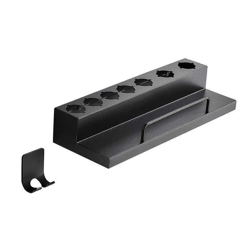 

Curling Iron Storage Rack 8-head Bracket Pasted for Dyson Curling Iron Wall mounted Bathroom Accessories