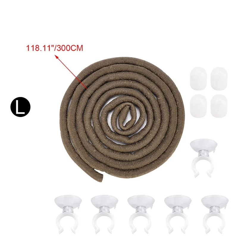 Подъемная ветка лоза для рептилий домашний декор с присоской искусственная