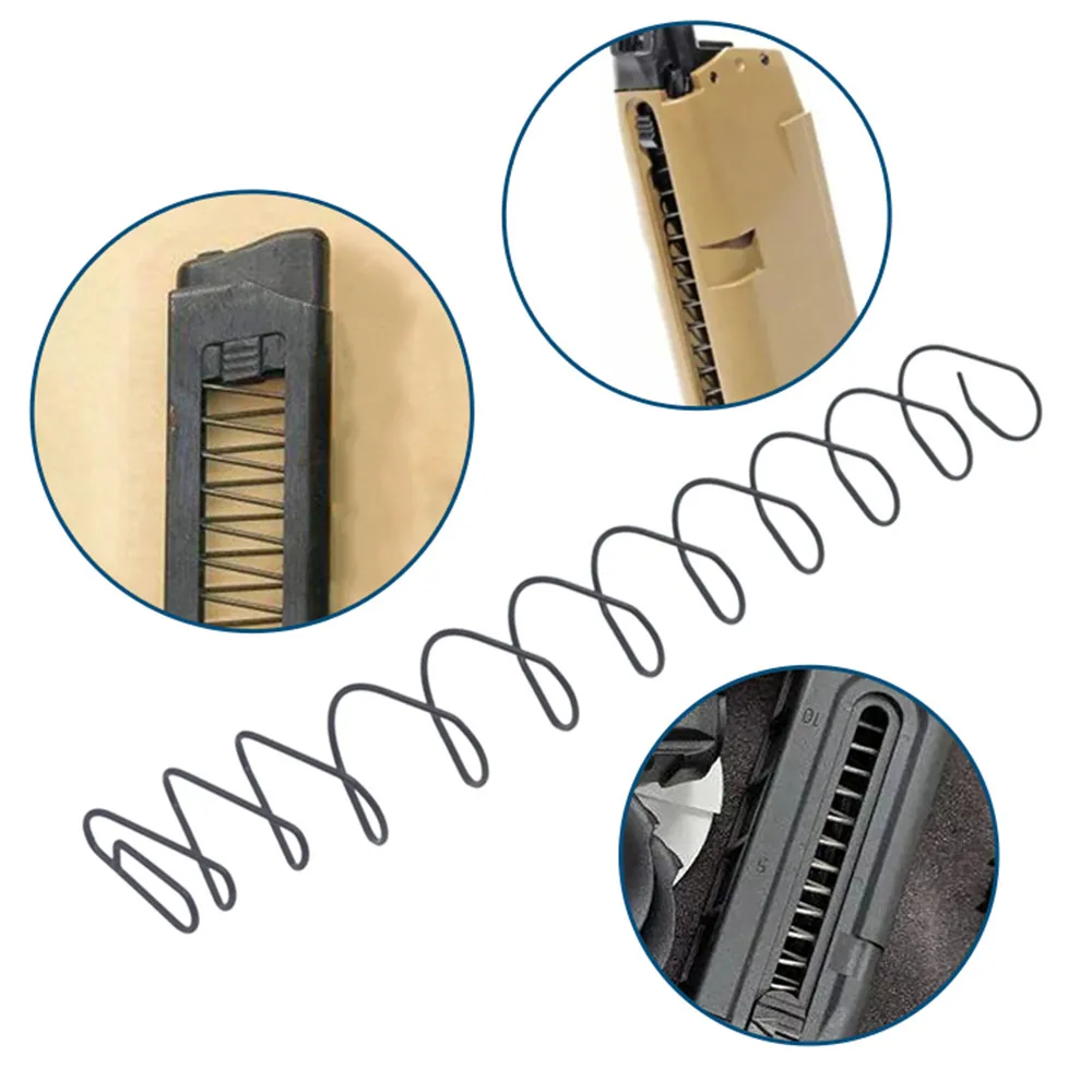 

Wire 1.3mm 1.8mm Heat Resistant Steel Square Wire Compression Springs Glock Extra Power Rectangle Spring