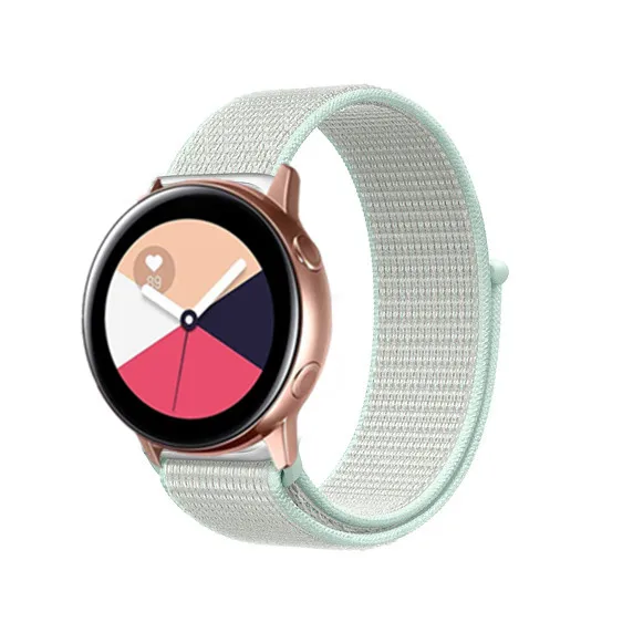 Huawei GT 2 нейлоновый ремешок для samsung Galaxy 42 мм 46 мм Active 2 gear S2 S3 20 мм 22 мм Sport Loop Huami Amazit GTR Bip браслет